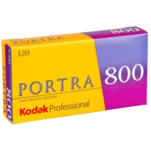 Kodak Portra 800 (120 Roll Film 36 exp – 5pk)