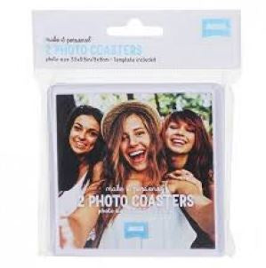 Personalised Photo Coasters 2pk