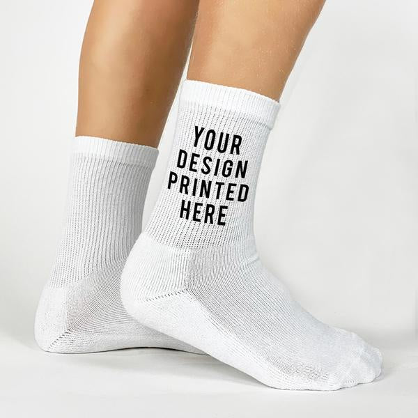 Printable Socks Pair M9-12 W10-13