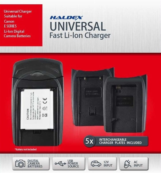 Haldex 601 Compatible Canon E Series Li-Ion Charger