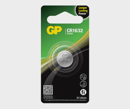 GP - Button Cell - CR1632 1pk
