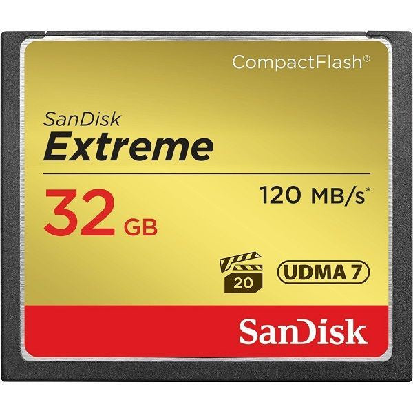 Sandisk Extreme Cf 32Gb 120Mb/S