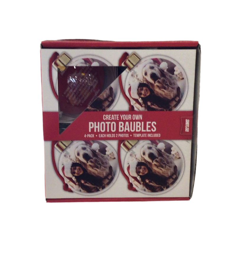 Personalised Photo Baubles