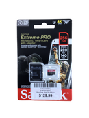 SanDisk 256GB Micro SD Extreme Pro 200MB/s V30 U3 4K