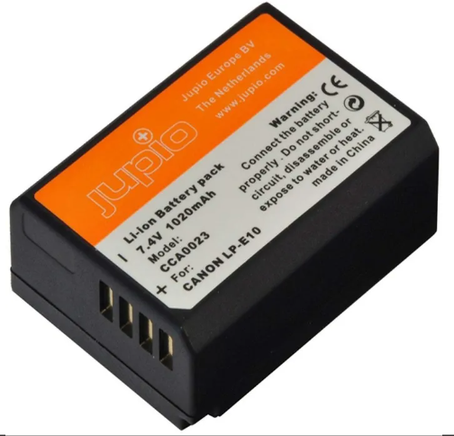 JUPIO CAMERA BATTERY CANON LP-E10 / NB-E10 7.4V 1020MAH