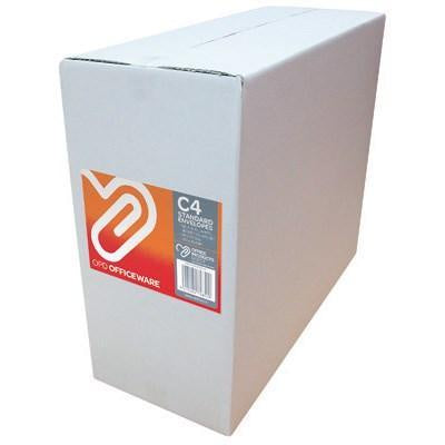 Baigents Office Products OFFICEWARE ENVELOPE PLAIN SELF SEAL C4 E31 W324 X L229MM WHITE BOX 250