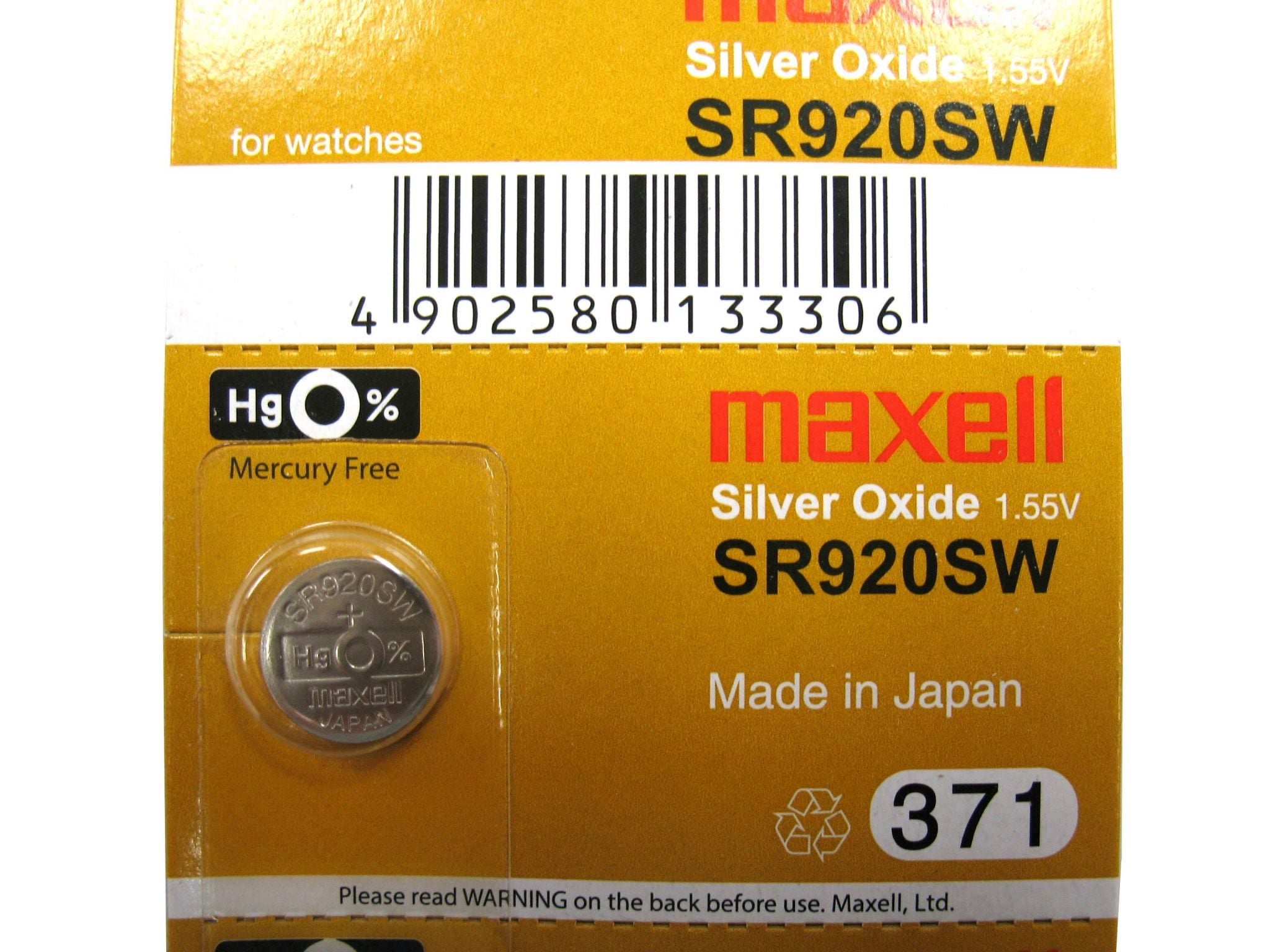 Maxell 371 SR920SW