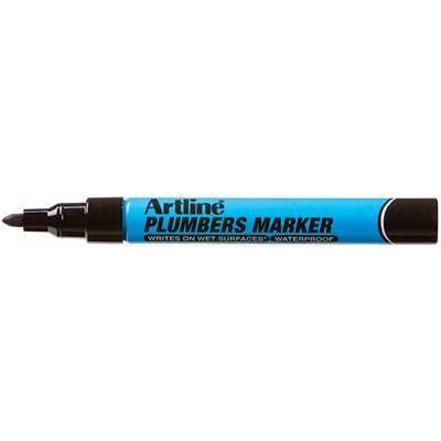 ARTLINE PLUMBERS PERMANENT MARKER BLACK
