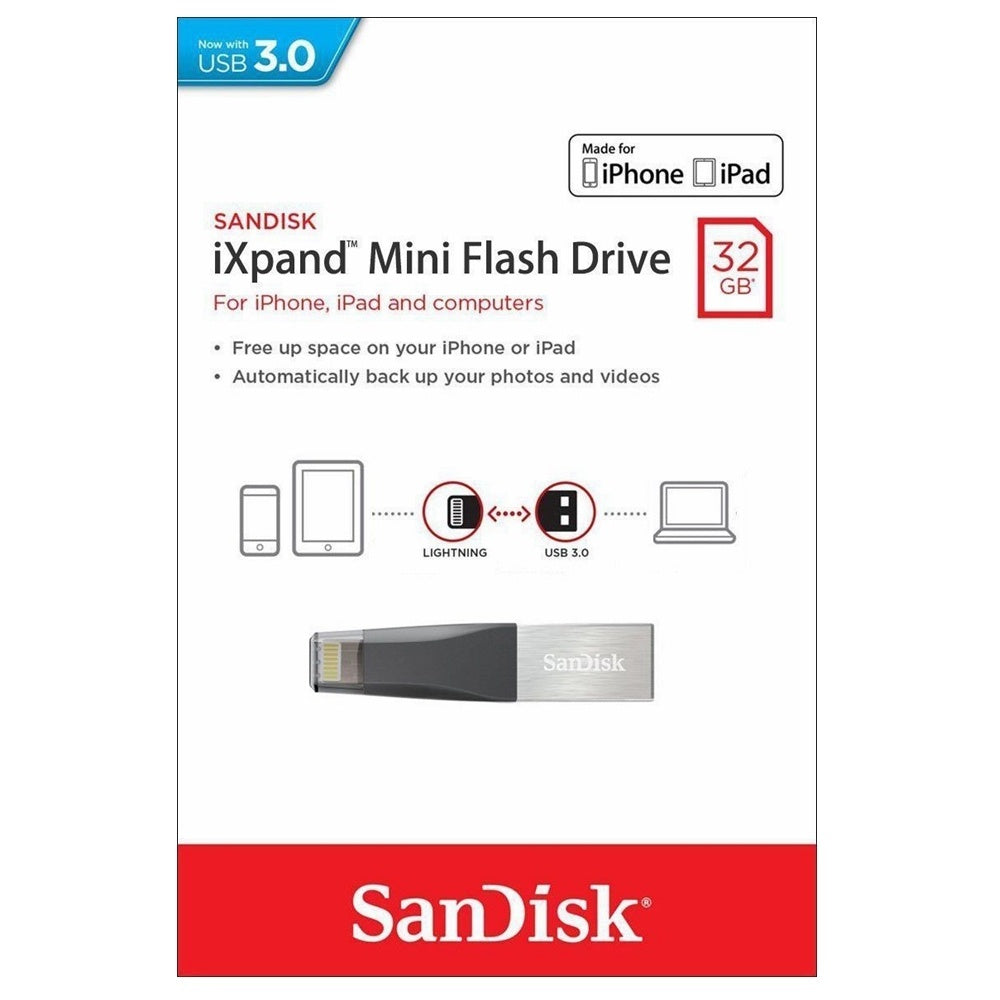 SanDisk iXpand Flash Drive - 32GB
