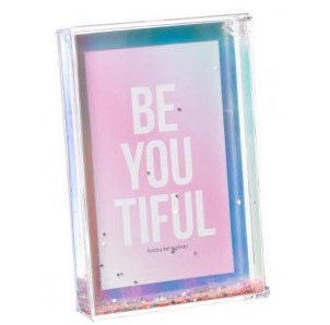 Iridescent 6x4 Glitter Frame