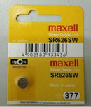Maxell SR626SW / 377 silver oxide battery