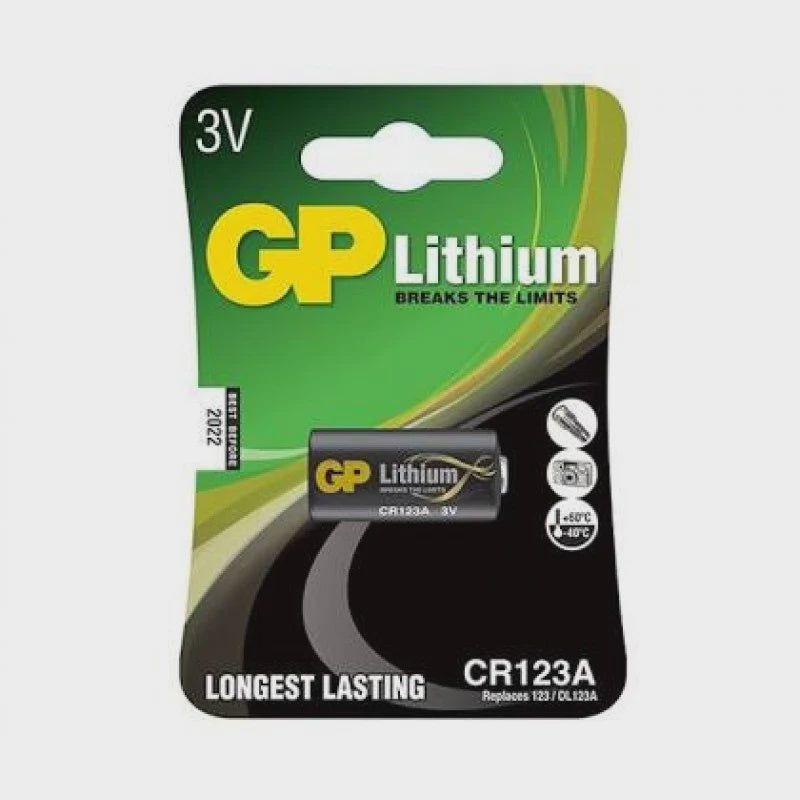 GP - Lithium - CR123A 1pk