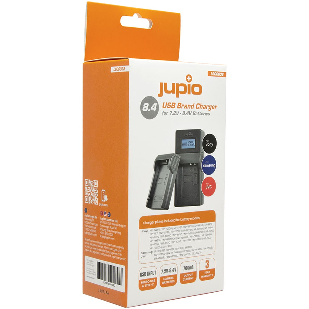 Jupio Sony Samusung JVC 8.4