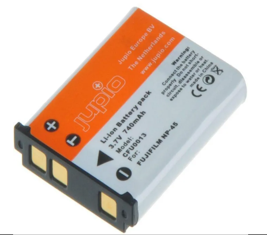 JUPIO CAMERA BATTERY FUJI NP-45 3.7V 740MAH